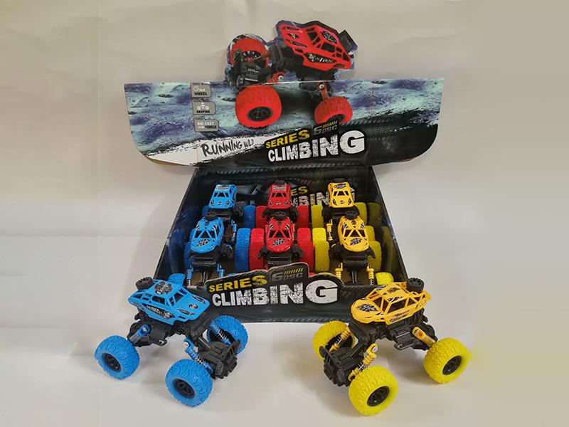 Double Pull Back 4WD Climbing Cars 6PCS