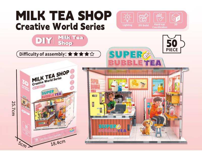 Advanced Version Of A Milk Tea Shop