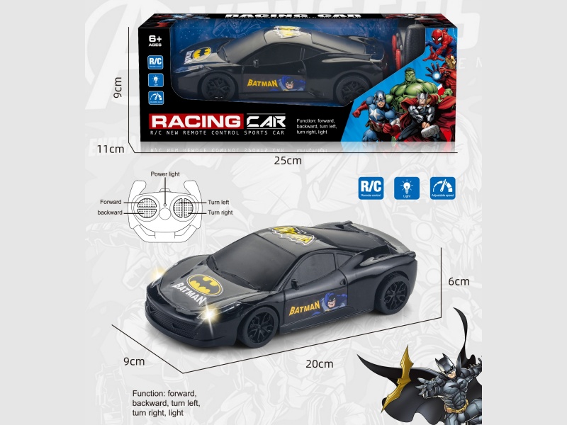 The Batman Remote Control Car Has Lights