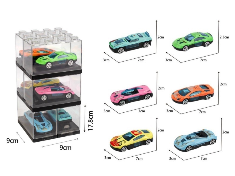 1:64 Alloy Sliding Car