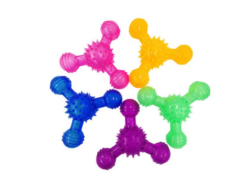 Three-Angled Thorn Pet Toys