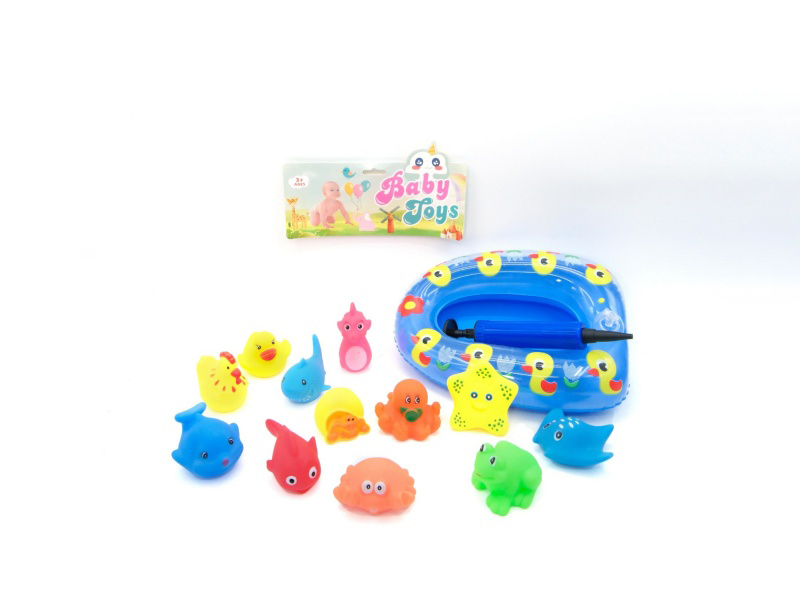 Vinyl Inflatable Animal Ring Set