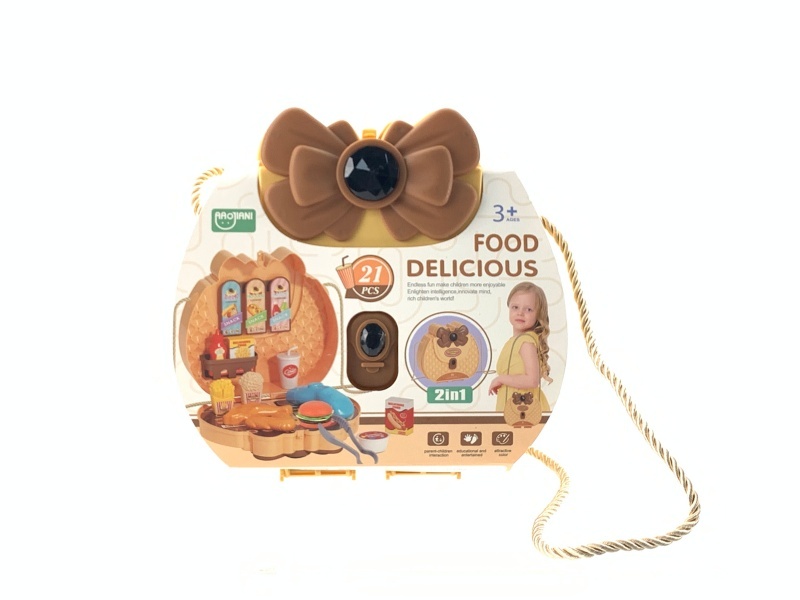 Household Play Toys Food Mcdonald'S Makeup Bag