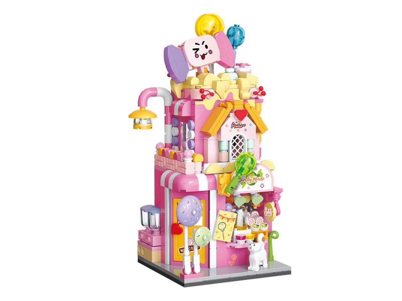 Candy Shop Building Blocks 498pcs