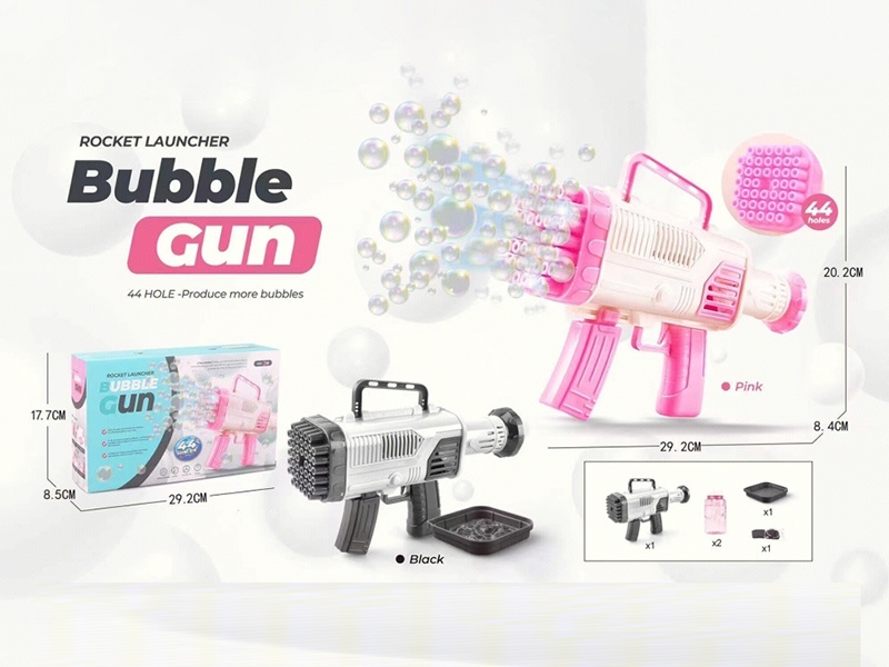 44-Hole Rocket Launcher Bubble Machine