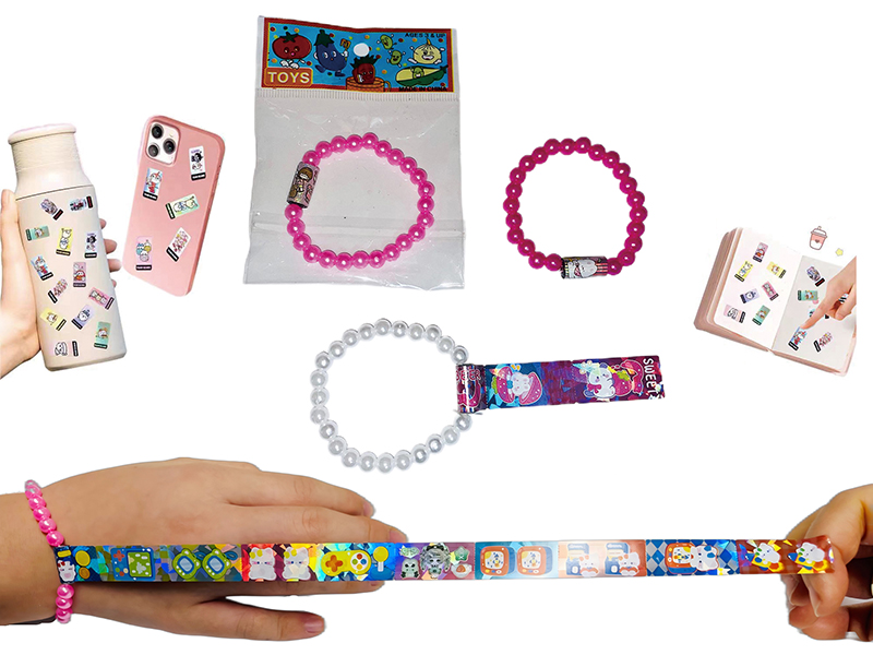 Bead Bracelet + Sticker