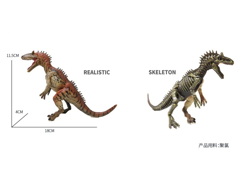 Semi-Skeleton - Ice Spinosaurus Simulation Dinosaur Toy