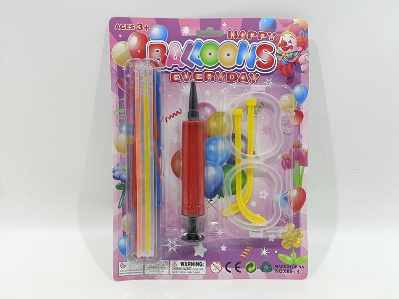 Fluorescent Glasses Balloon Set