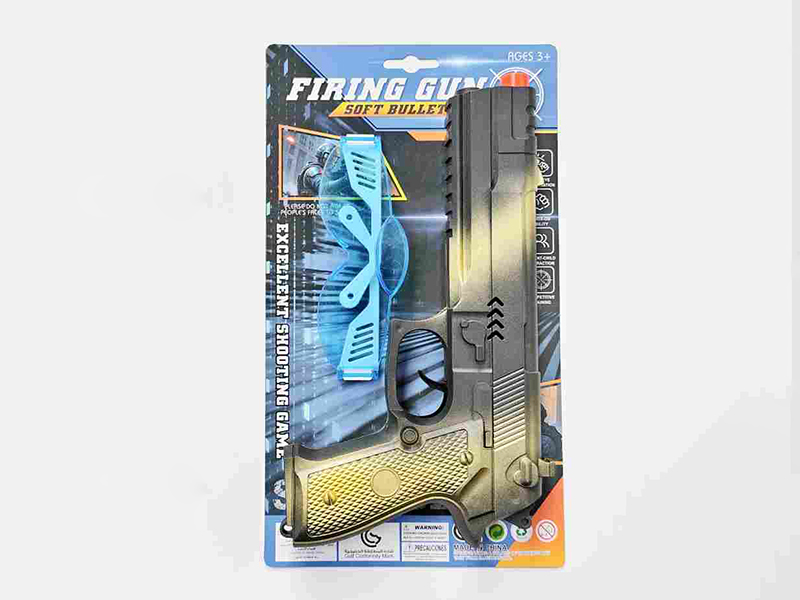 Spray-Painted Flint Gun + Goggles