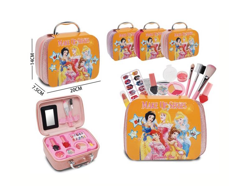 Princess Hand-Held Makeup Bag In Three Mixed Colors