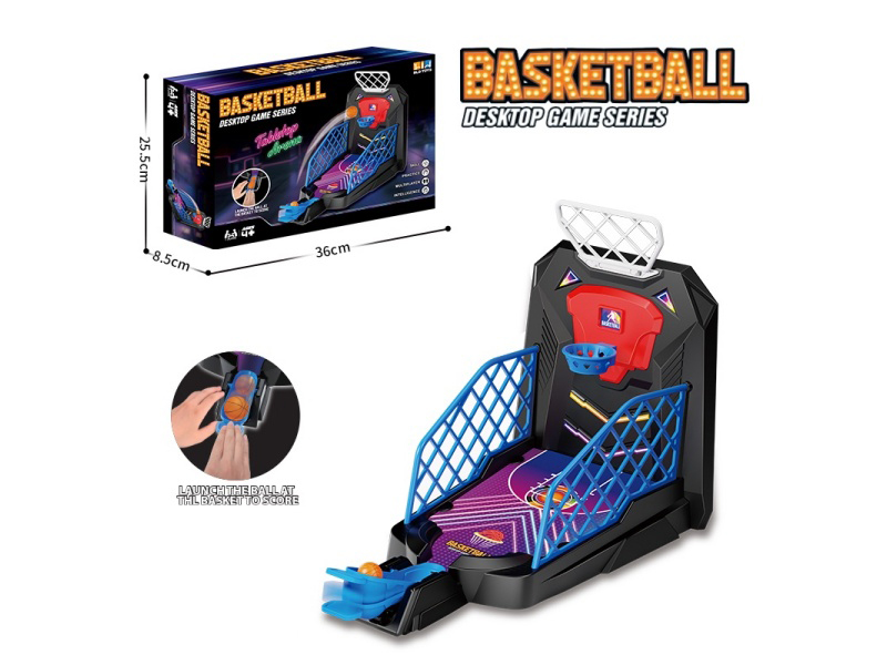 Basketball Desktop Game With  2 Balls