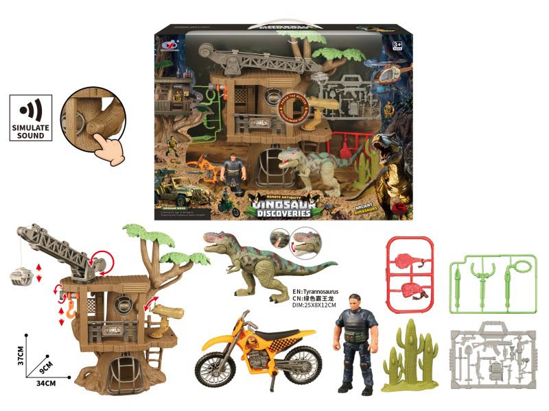 Dinosaur Scene Set(With Sound)