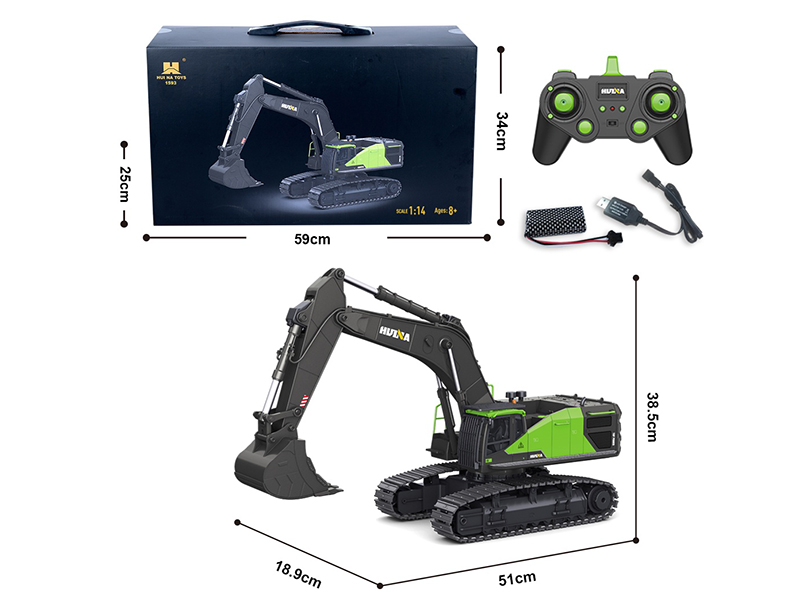 1:14 22Ch R/C Semi-Alloy Excavator