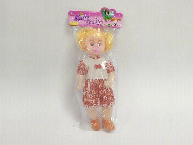 18" Doll With Pacifiers
