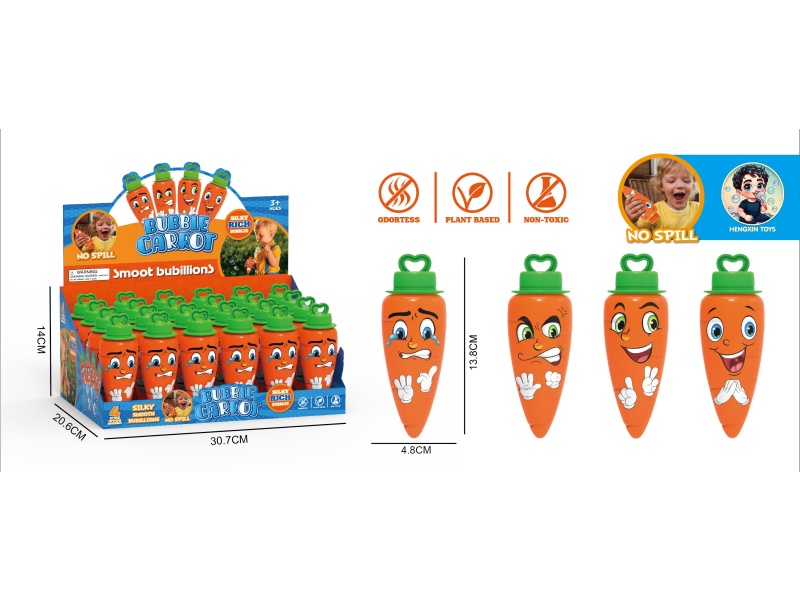 Radishes Are Not Sprinkled In Bubble Bottles