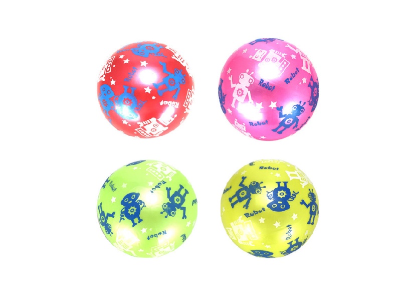 9-Inch Robot Inflatable Ball
