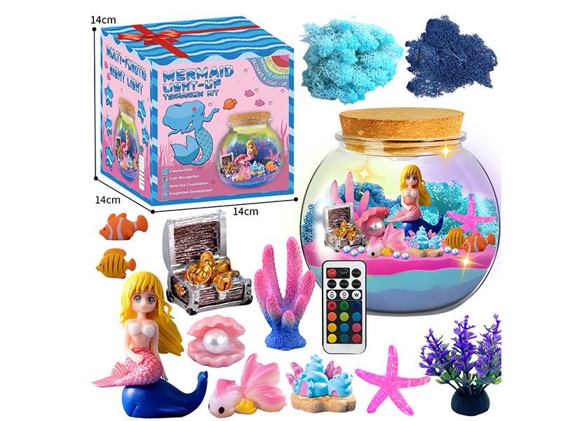 Mermaid Light-Up Terrarium Kit