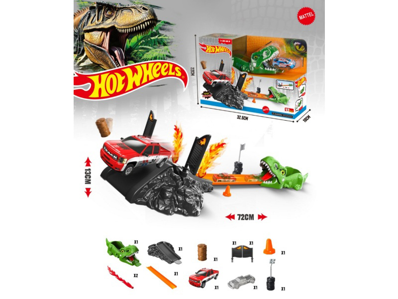 The Hot Wheels Catapulted The Dinosaur Tracks
