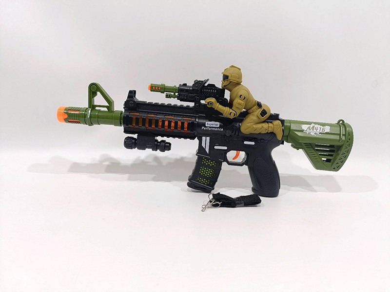 Electric Gun With Sound And Light