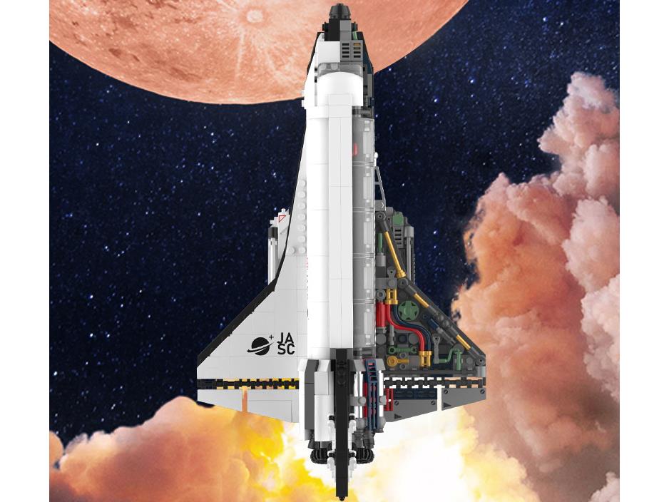 Breaking-Dawn Space Shuttle Building Blocks