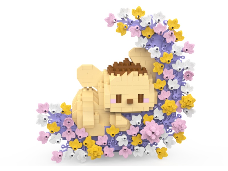 Building Blocks: Big Moon 576 PCS