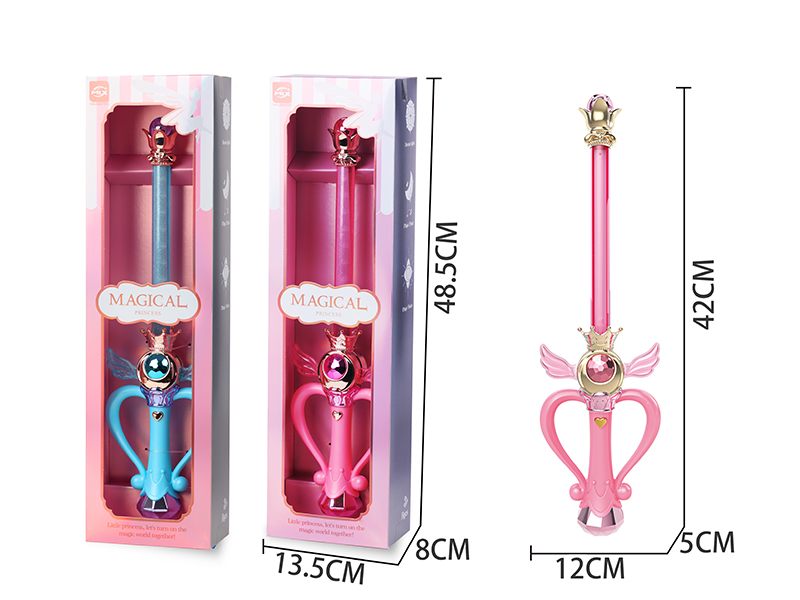 Girls' Magic Sword With Colorful Lights And Music