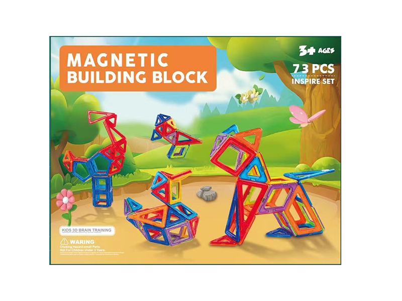 Magnetic Building Blocks 73pcs