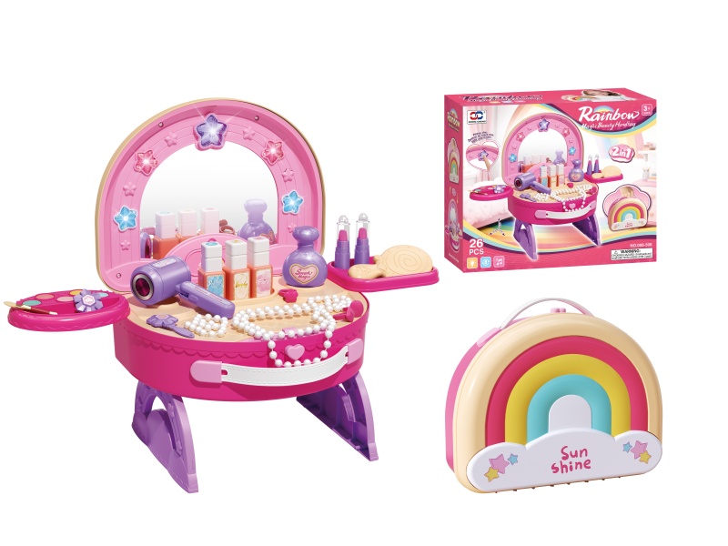 Rainbow Handbag Beauty Play Set