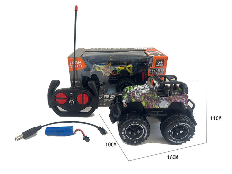 4-Channel Remote Control Wrangler Off-Road Vehicle