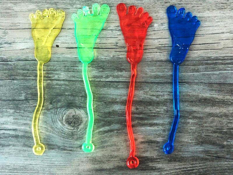 TPR Sticky Foot Toy