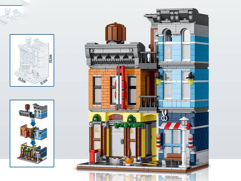 Detective Agency Building Blocks 1178pcs