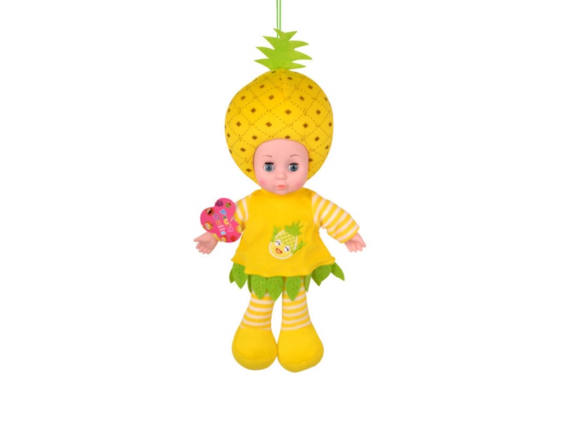 14-Inch Pineapple Music Doll (Opp Bag)