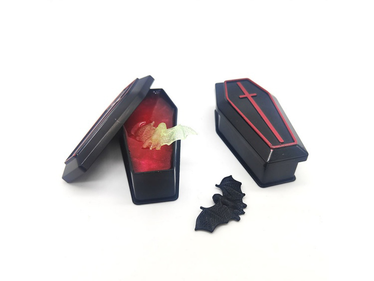 Slime Coffin Halloween Snot Paste Prank Toy Bat
