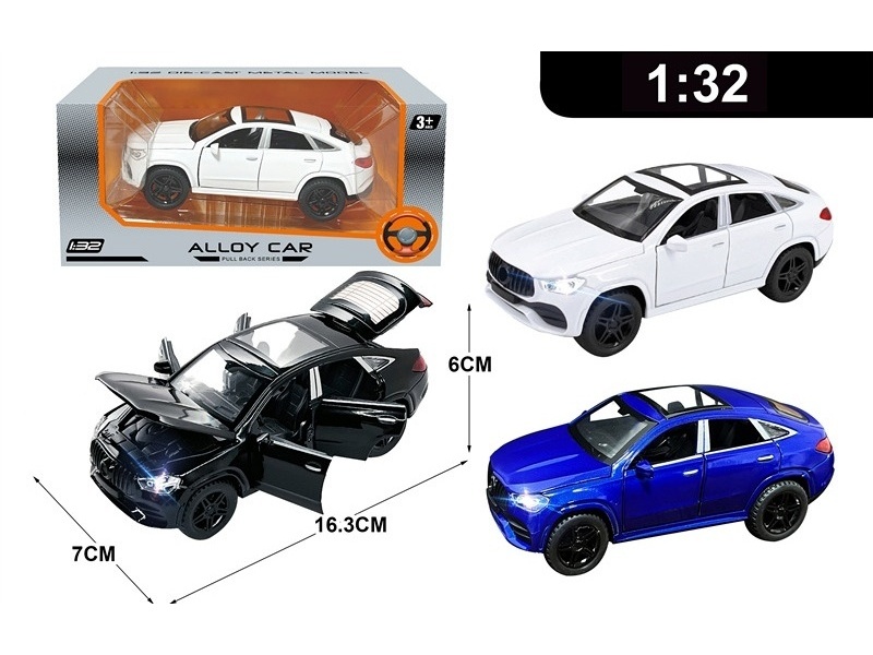 1:32 Alloy Model Window Box Rebound Force/With Light And Sound, 3 Ag13 Batteries Included