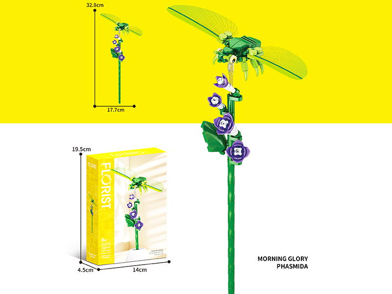 Morning Glory Phasmida Building Blocks 102PCS