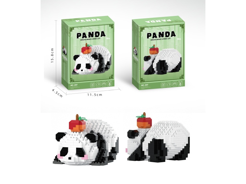 Building Blocks: 597 PCS Of Huahua Pout Butt