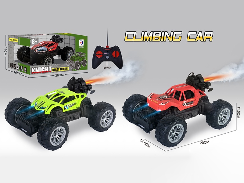Remote Control Spray Climbing Car