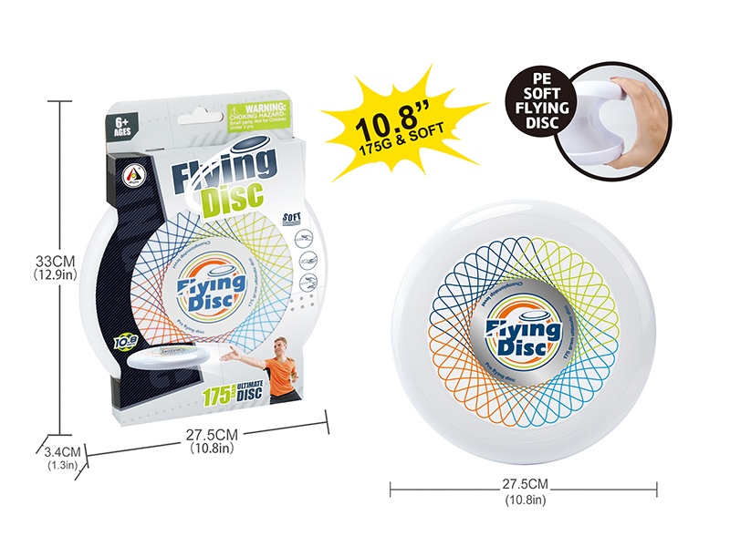 10.8" Soft Frisbee (175G)