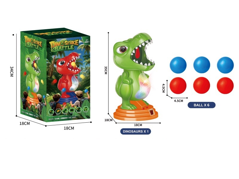 Electric Universal Light, Music, Scoring And Shooting Dinosaurs