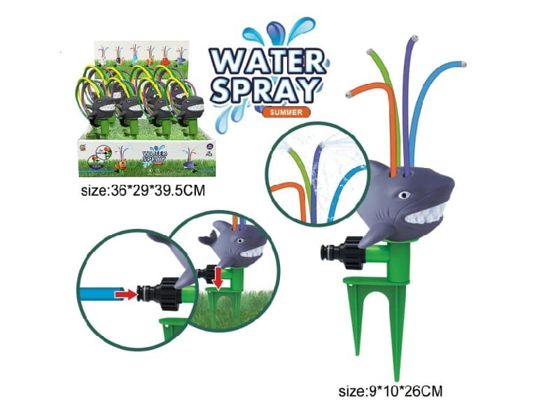Outdoor Sprinkler Games Shark