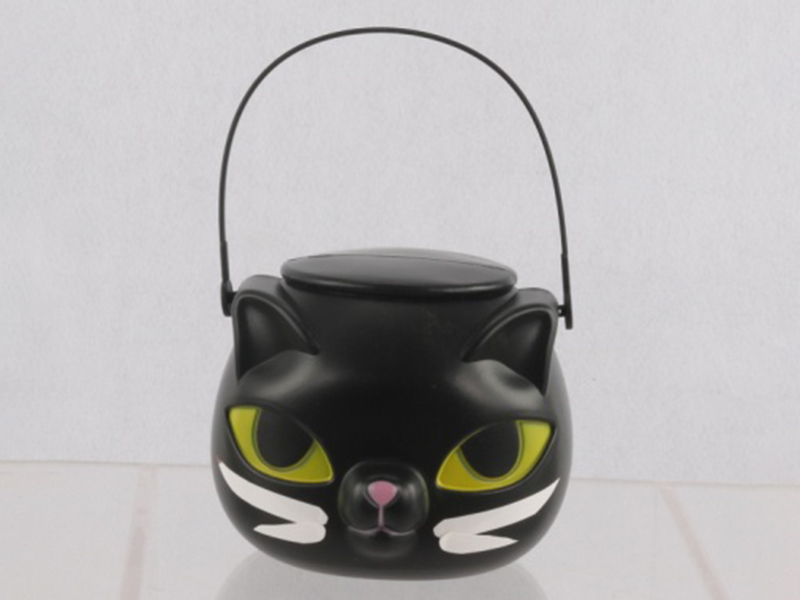Black Cat Candy Bucket