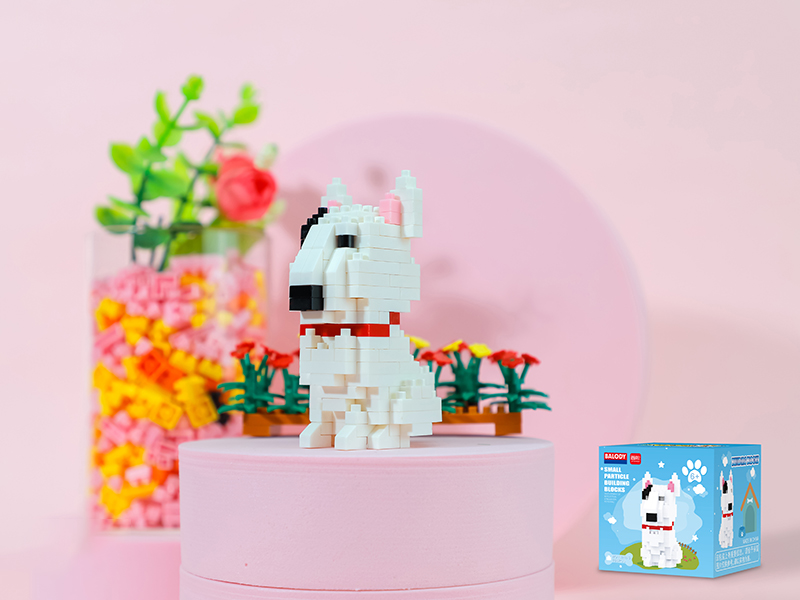 Pit Bull Small Particle Building Blocks(166pcs)