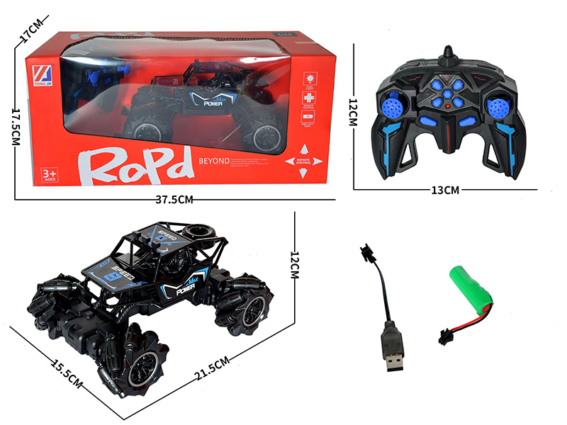 1:14 9-Channel Remote Control Stunt Climbing Off-Road Vehicle
