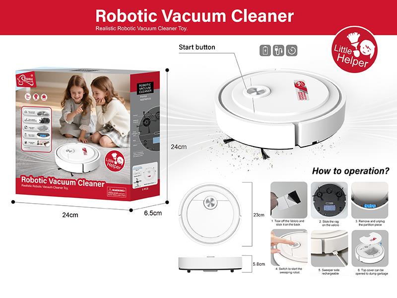 Robot Vacuum Cleaner Toy