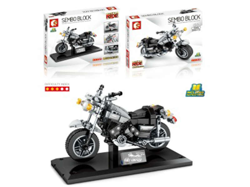 Motorcycle Building Blocks 249pcs