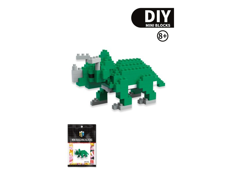 Triceratops Building Blocks Dinosaur Series 158PCS