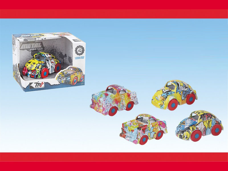 Inertial Graffiti Alloy Car