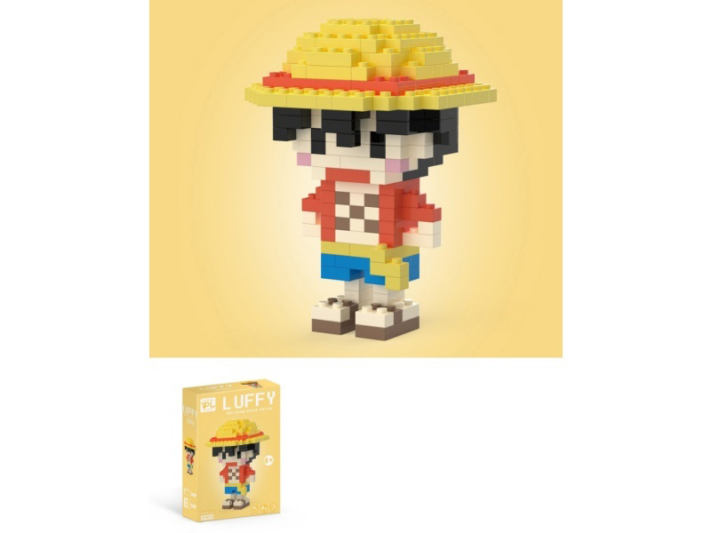 Cartoon Series - Luffy Building Blocks 208 PCS