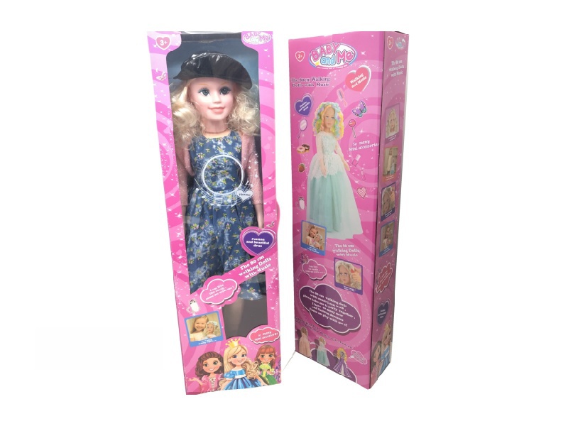 80cm Fashion And Walking Doll With Music(2xAG3 Batteries)