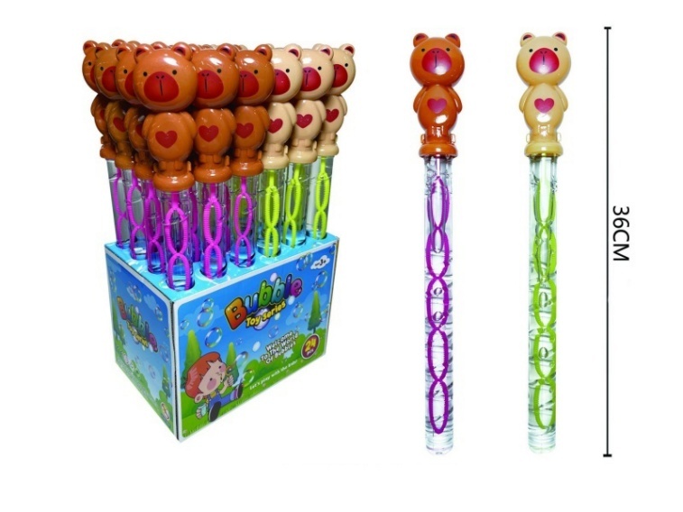 Kapibabala Bubble Sticks (36Cm, 4-Color Mixed Pack)